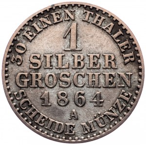 Preussen, 1 Groschen 1864, A