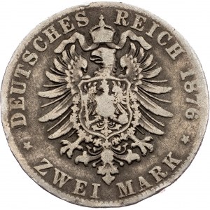 Germany, 2 Mark 1876
