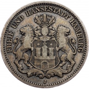 Germany, 2 Mark 1876, J