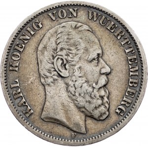 Germany, 5 Mark 1876, F