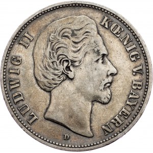 Germany, 5 Mark 1876, D