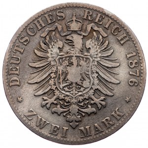 Bayern, 2 Mark 1876, D