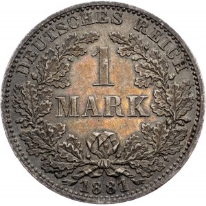 Germany, 1 Mark 1881, A