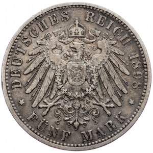 Preussen, 5 Mark 1898, A