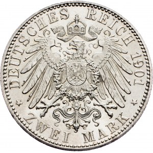 Germany, 2 Mark 1901, A