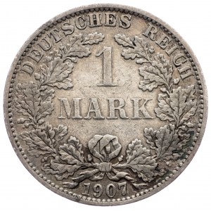 Germany, 1 Mark 1907, A