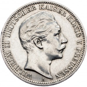 Germany, 3 Mark 1908, A
