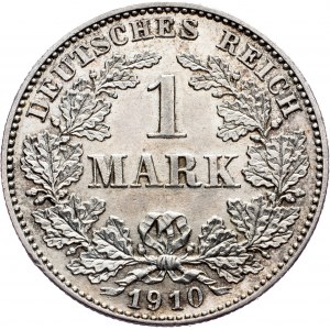 Germany, 1 Mark 1910, G