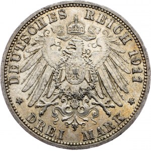 Germany, 3 Mark 1911, A