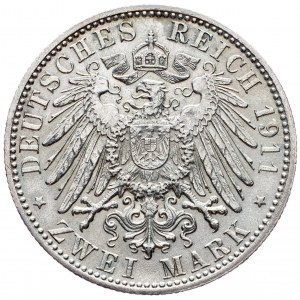 Bayern, 2 Mark 1911, D