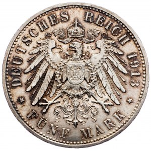 Wilhelm II., 5 Mark 1913, A