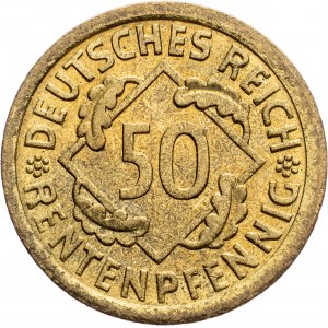 Germany, 50 Pfennig 1924, A