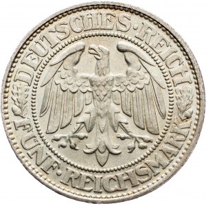 Germany, 5 Mark 1928, D