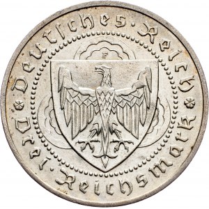Germany, 3 Mark 1930, F