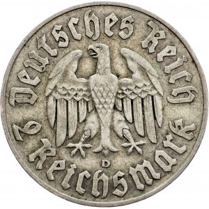 Germany, 2 Mark 1933, D