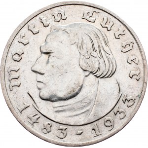 Germany, 2 Mark 1933, E