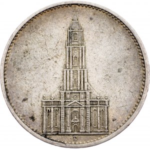 Germany, 5 Mark 1934, D