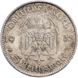 Germany, 5 Mark 1935, A