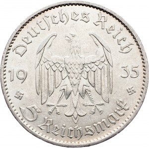Germany, 5 Mark 1935, A