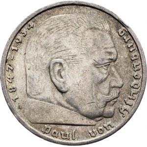 Germany, 5 mark 1936, A