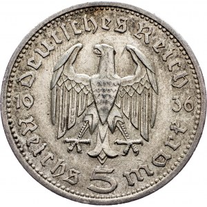 Germany, 5 mark 1936, A