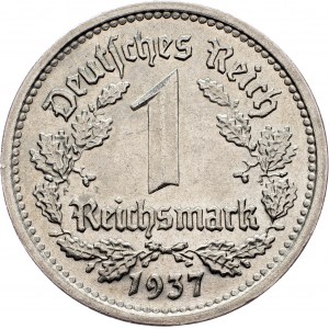 Germany, 1 Mark 1937, G