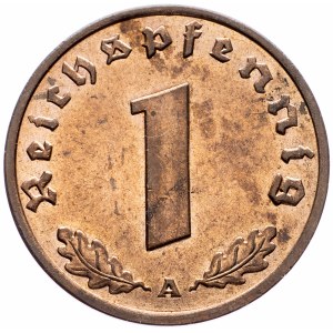 Germany, 1 Pfennig 1937, A