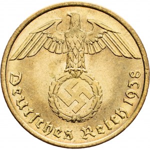 Germany, 10 Pfennig 1938, A