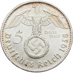 Germany, 5 Mark 1938, A