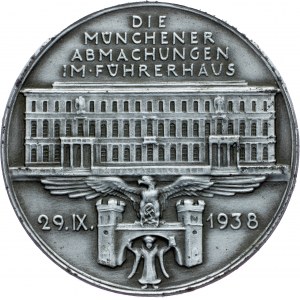 Germany, Medal 29. IX. 1938, Hitler