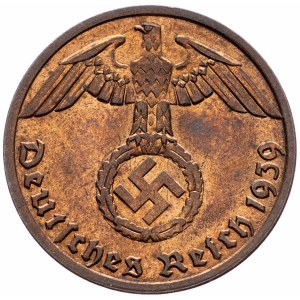 Germany, 1 Pfennig 1939, A