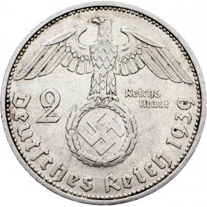 Germany, 2 Mark 1939, E