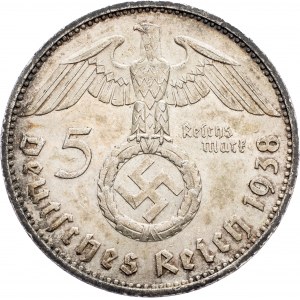 Germany, 5 Mark 1939, D