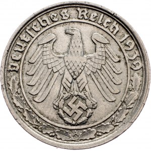 Germany, 50 Pfennig 1939, A
