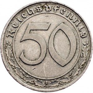 Germany, 50 Pfennig 1939, A