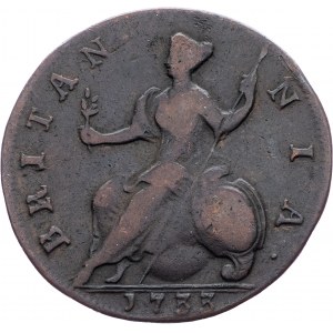Great Britain, 1/2 Penny 1733