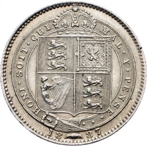 Great Britain, 1 Shilling 1887