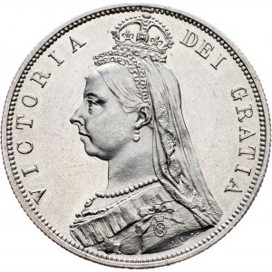 Great Britain, 1/2 Crown 1887