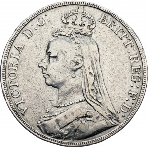 Great Britain, 1 Crown 1889