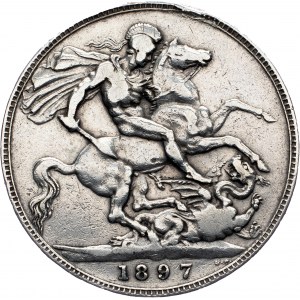 Great Britain, 1 Crown 1897