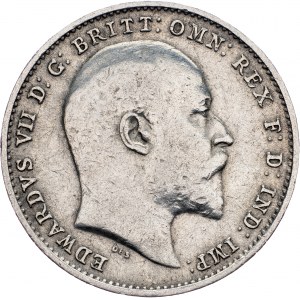 Great Britain, 3 Pence 1908
