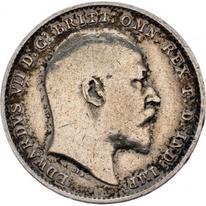Great Britain, 3 Pence 1908
