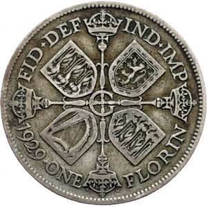 Great Britain, 1 Florin 1929