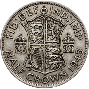 Great Britain, 1/2 Crown 1945