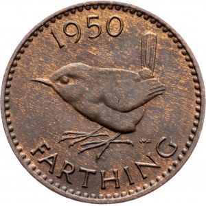 Great Britain, Farthing 1950