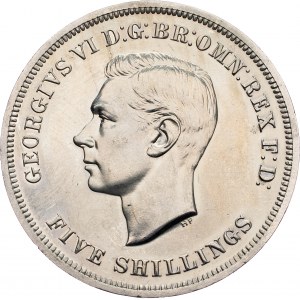 Great Britain, 5 Shillings 1951