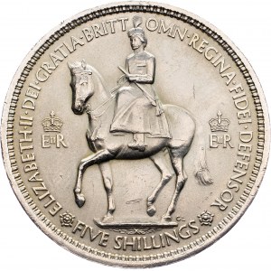 Great Britain, 5 Shillings 1953