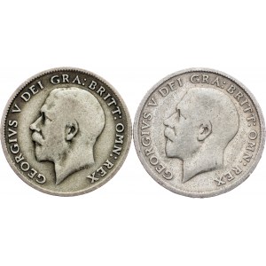 Great Britain, 6 Pence 1921, 1924
