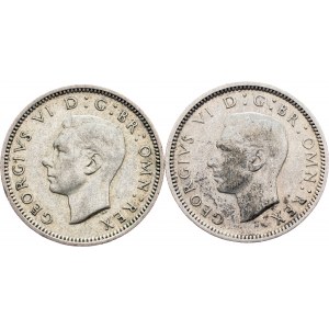 Great Britain, 6 Pence 1943, 1944