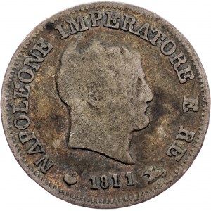 Italy, 10 Soldi 1811, M
